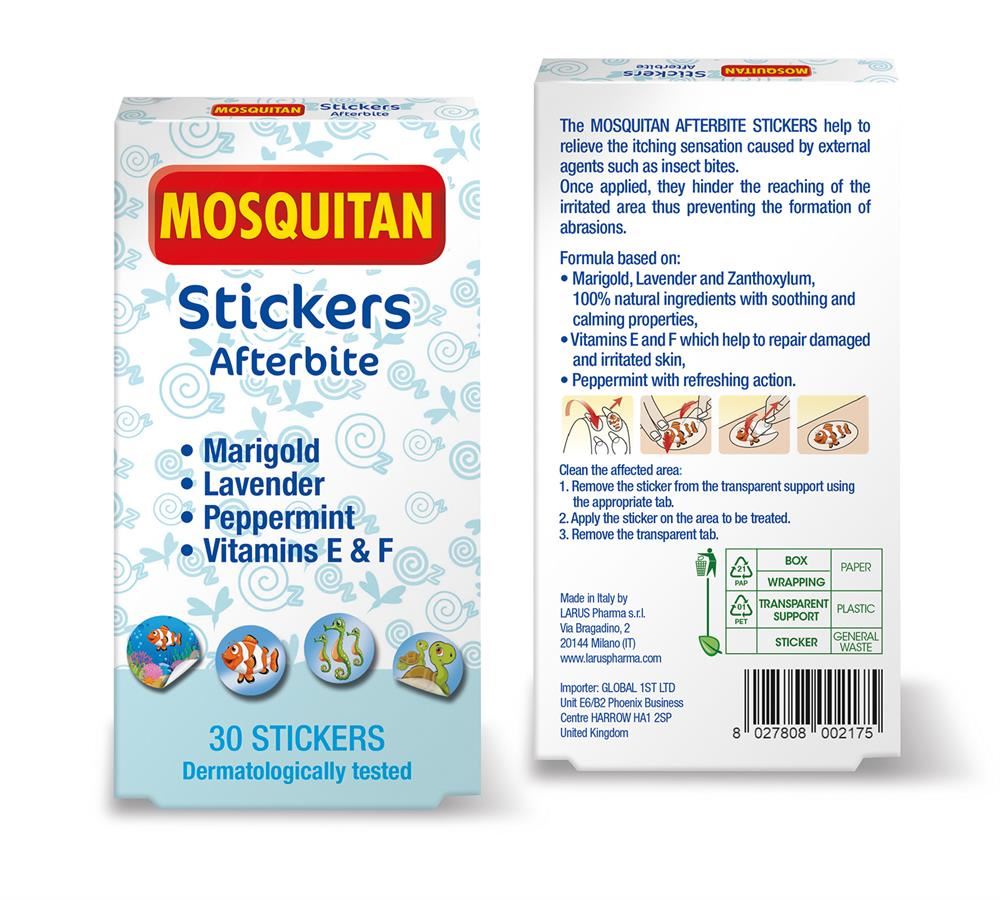 Mosquitan Afterbite Stickers 30 Patches