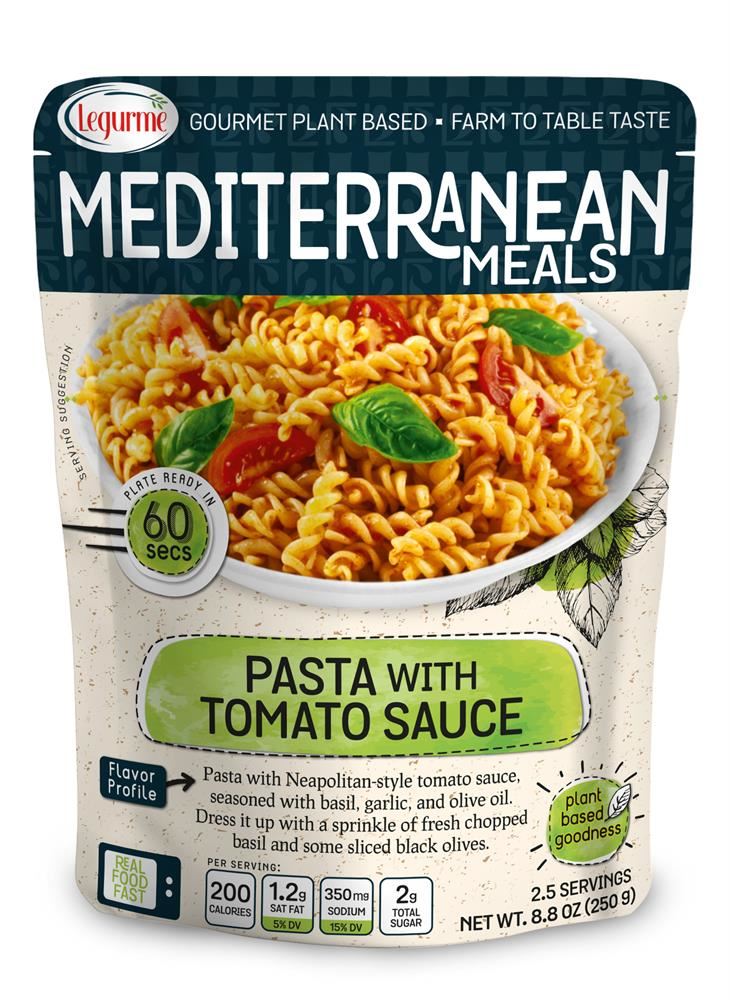 Legurme Mediterranean Pasta With Tomato Sauce 250g - 12 Pack