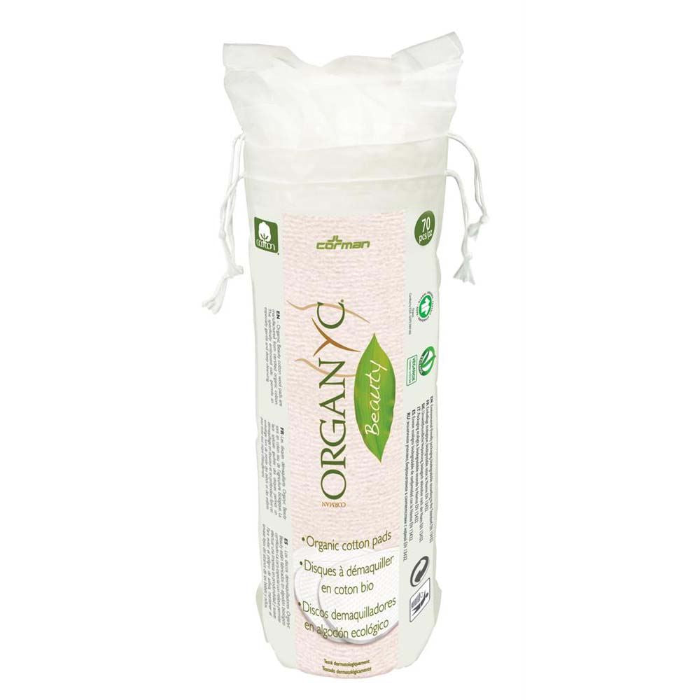 Organyc 100% Organic Cotton Pads (round) 70 Pieces