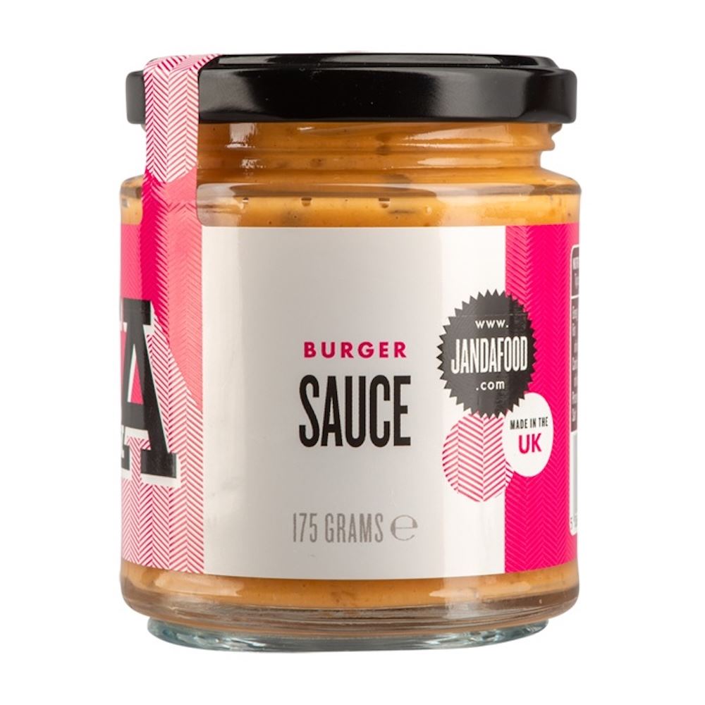 Janda Food J&A Burger Sauce: the perfect secret sauce for burgers 175g