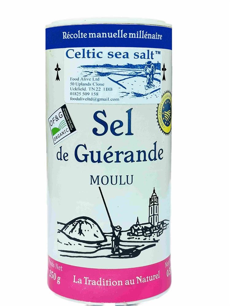 Food Alive Celtic Sea Salt Fine Shaker 250g