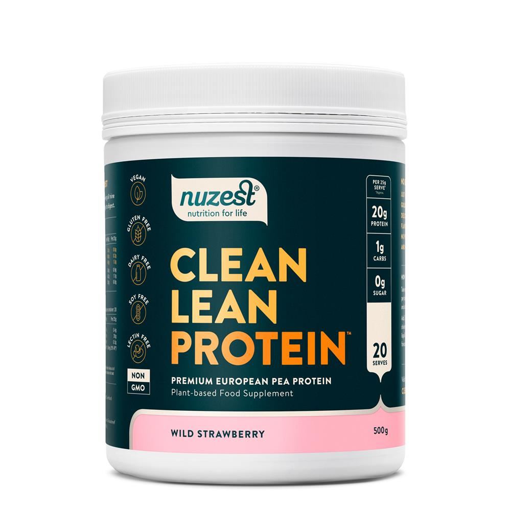Nuzest Clean Lean Protein - Wild Strawberry 500g
