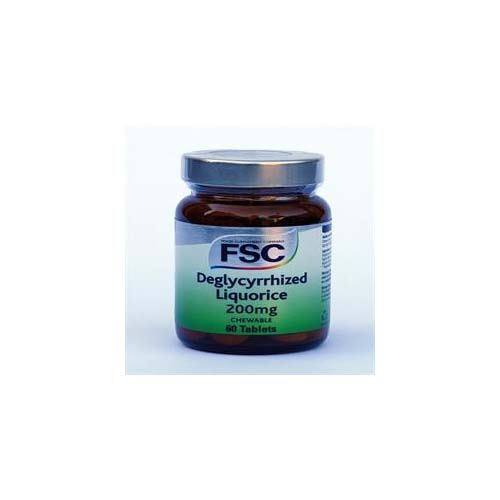 FSC Deglycyrrhized Liquorice 200mg 60 Tablets