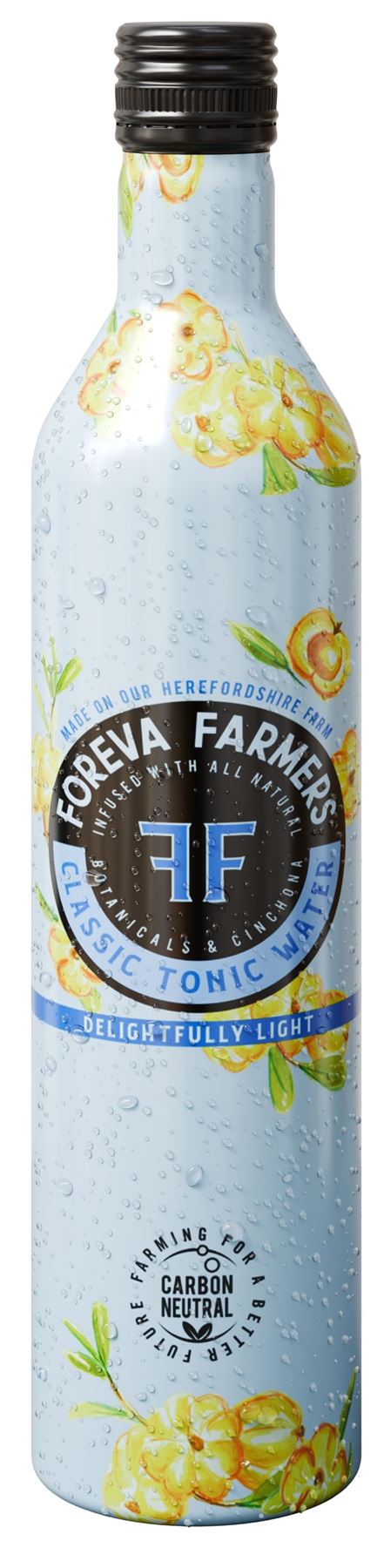 Foreva Farmers Classic Light Tonic - 500ml Aluminium bottle - 12 Pack