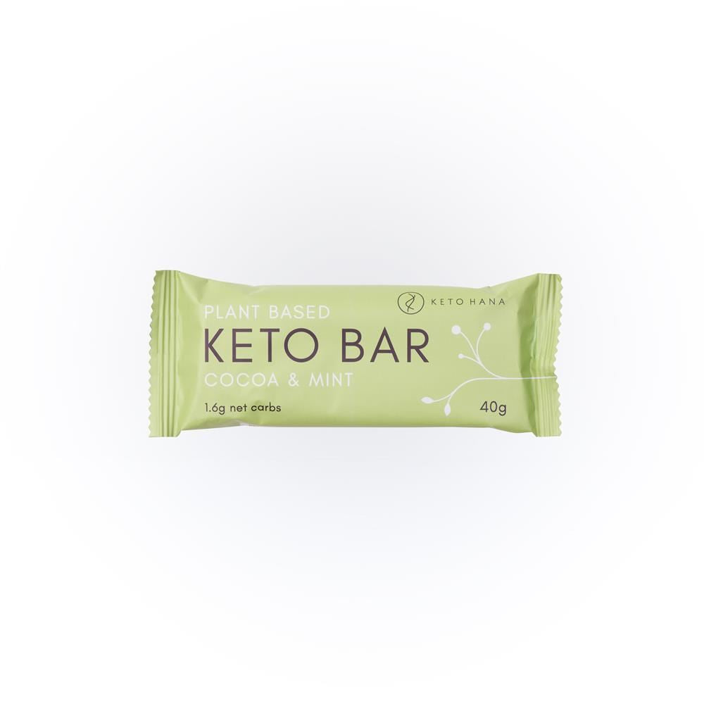 Keto Hana Cocoa & Mint Keto Bar 40g
