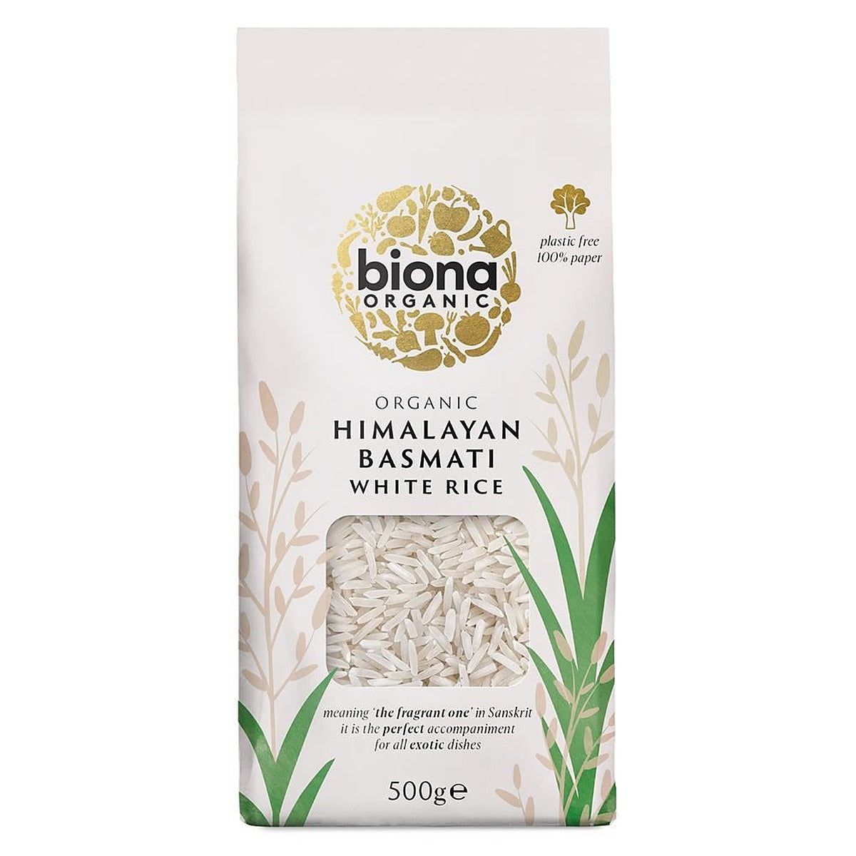 Biona Organic White Basmati Rice 500g