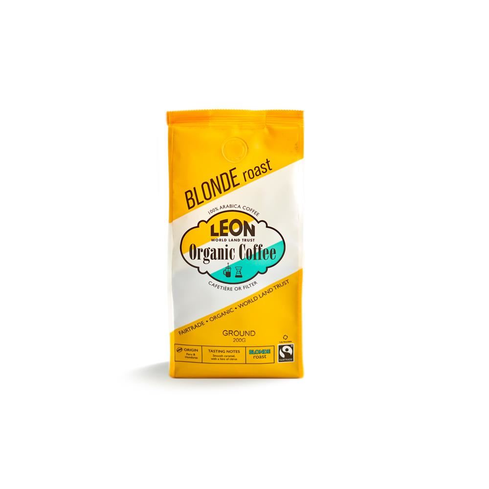 LEON Light Roast Ground Coffee 200g