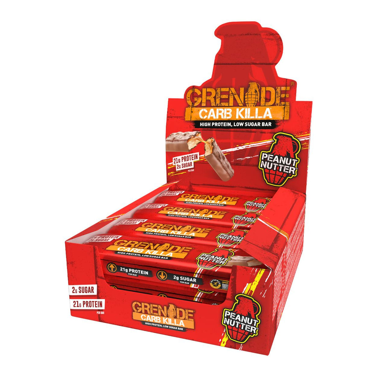 Grenade Carb Killa Protein Bars - All Flavours - 60g - Pack of 12