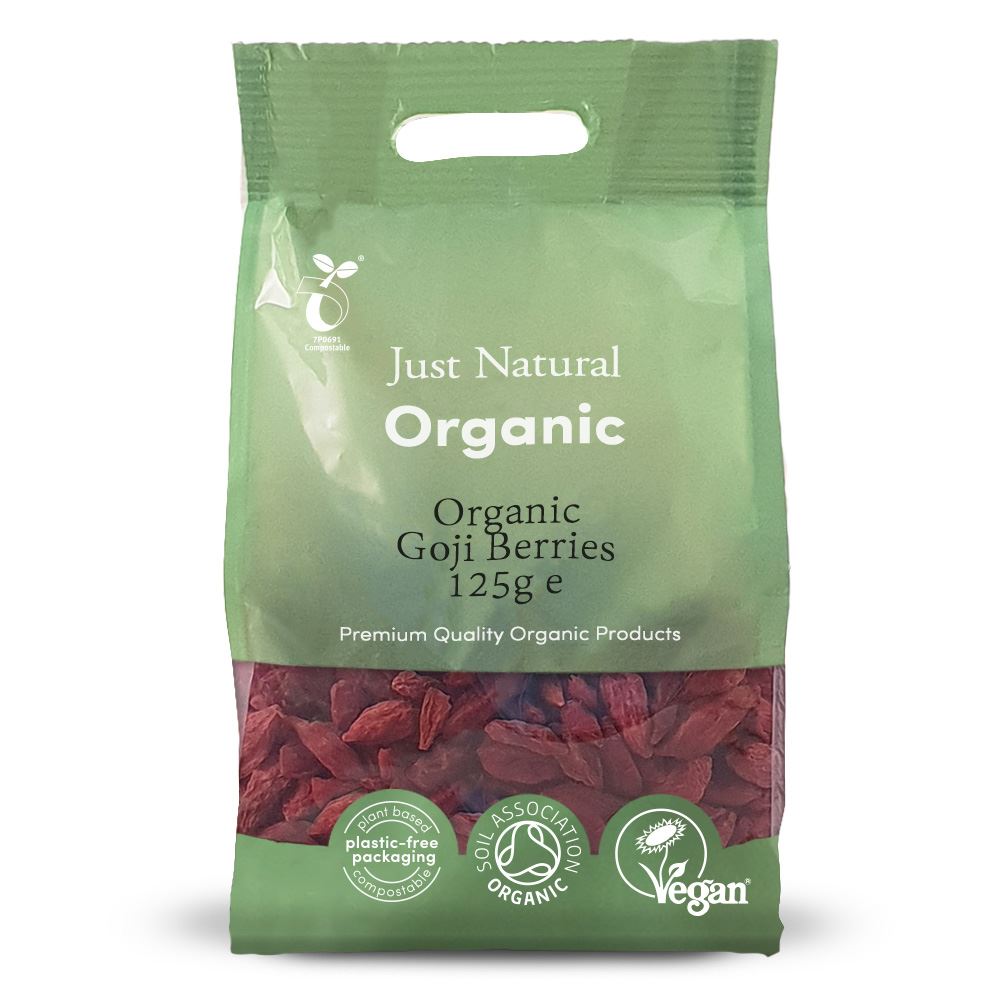 Just Natural Organic Organic Goji Berries 125g