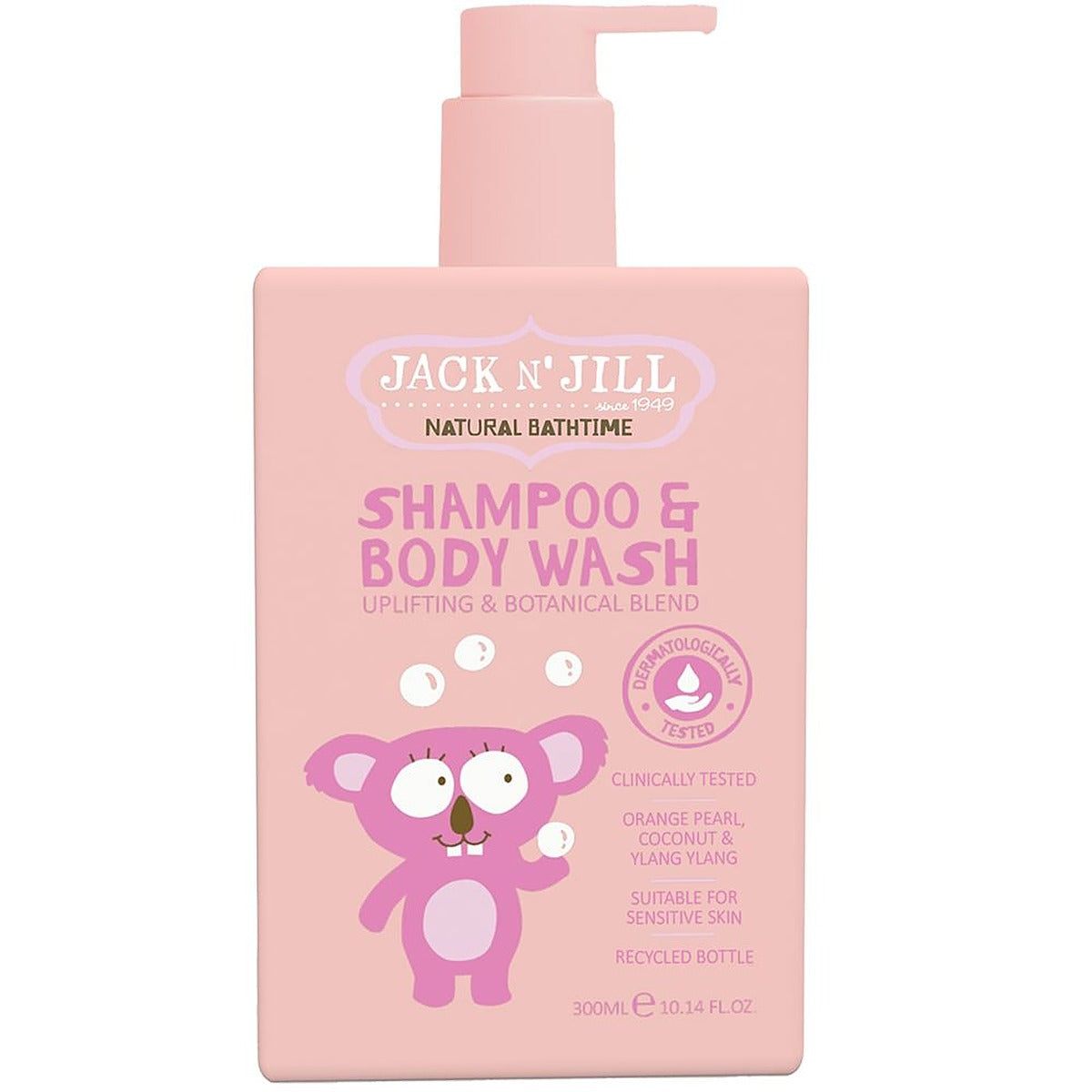 Jack N Jill Shampoo & Body Wash Natural 300ml