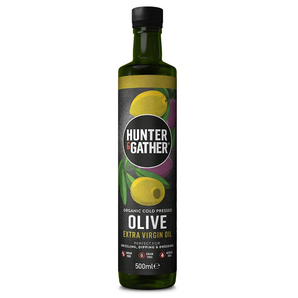 Hunter and Gather Organic Extra Virgin Olive Oil - 500ml