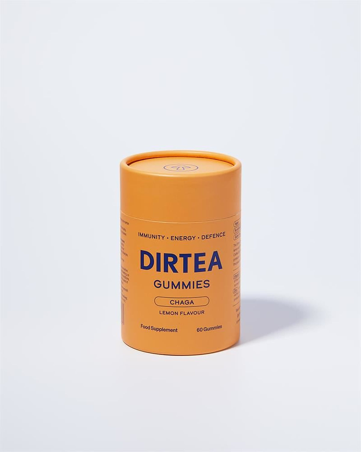 Dirtea Chaga Lemon Flavour 60 Gummies