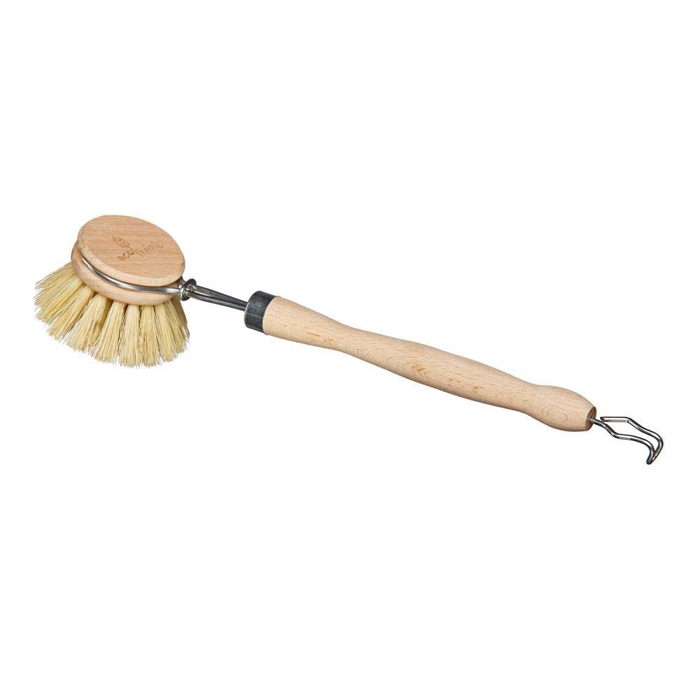 Ecoliving Wooden Dish brush with replaceable head