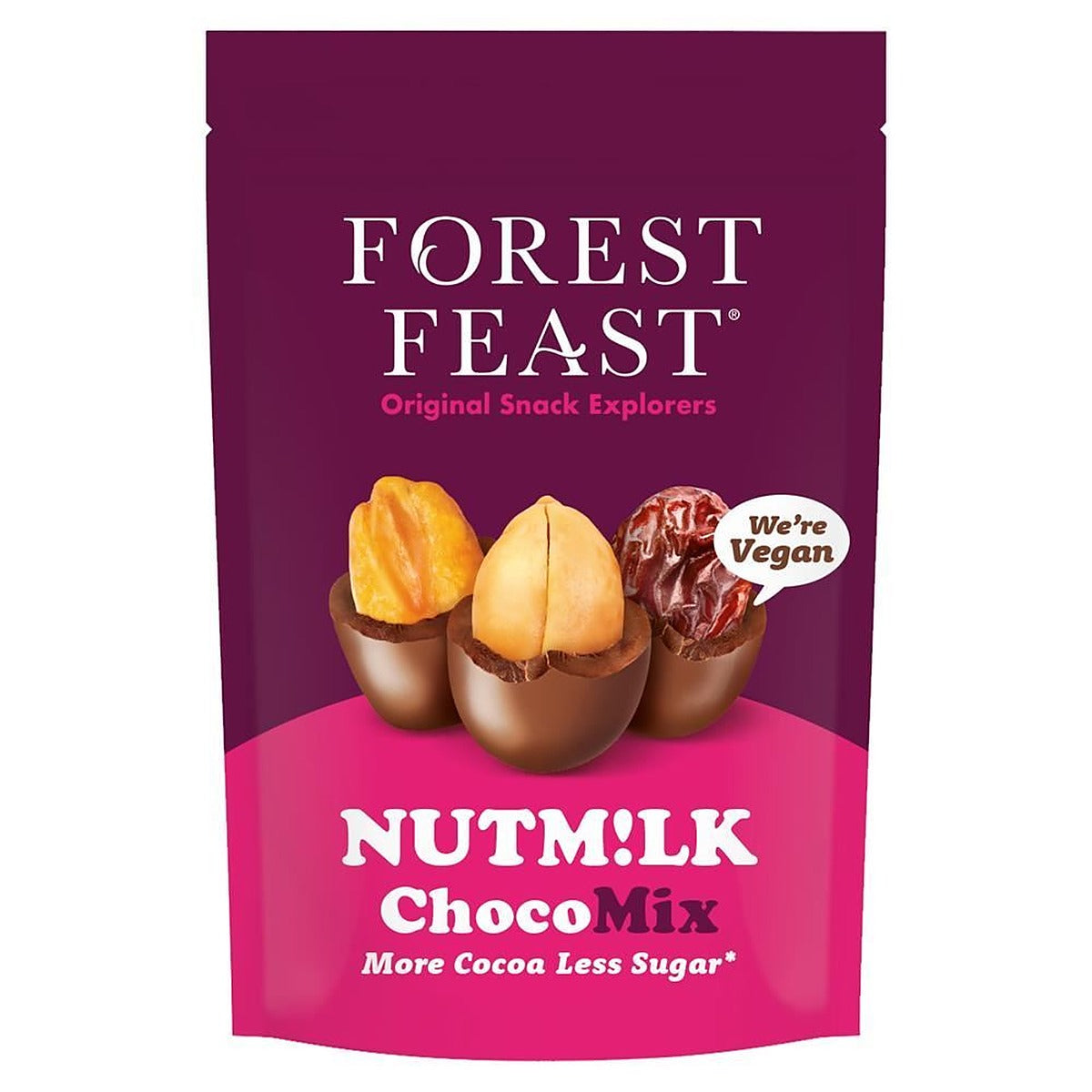 Forest Feast Nutm!lk Vegan Chocolate Choco Mix 110g - 6 Pack