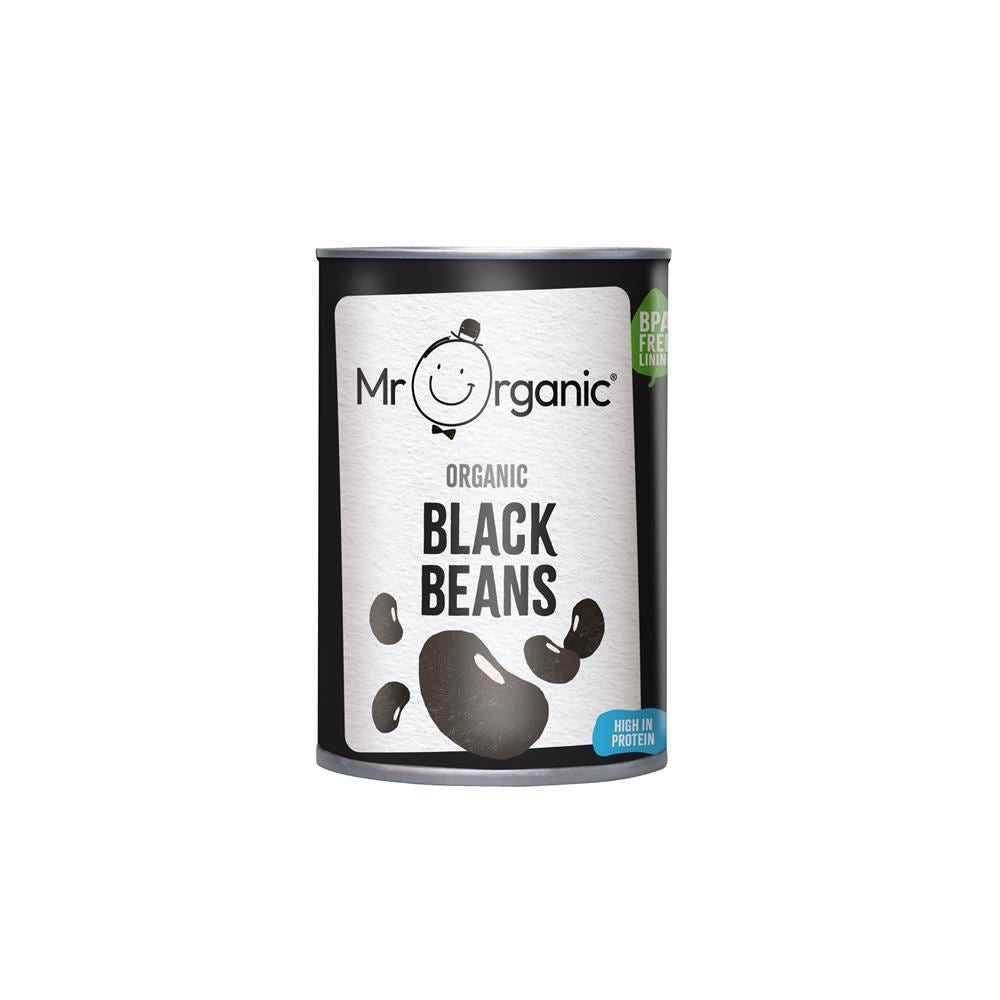 Mr Organic Black Beans 400g
