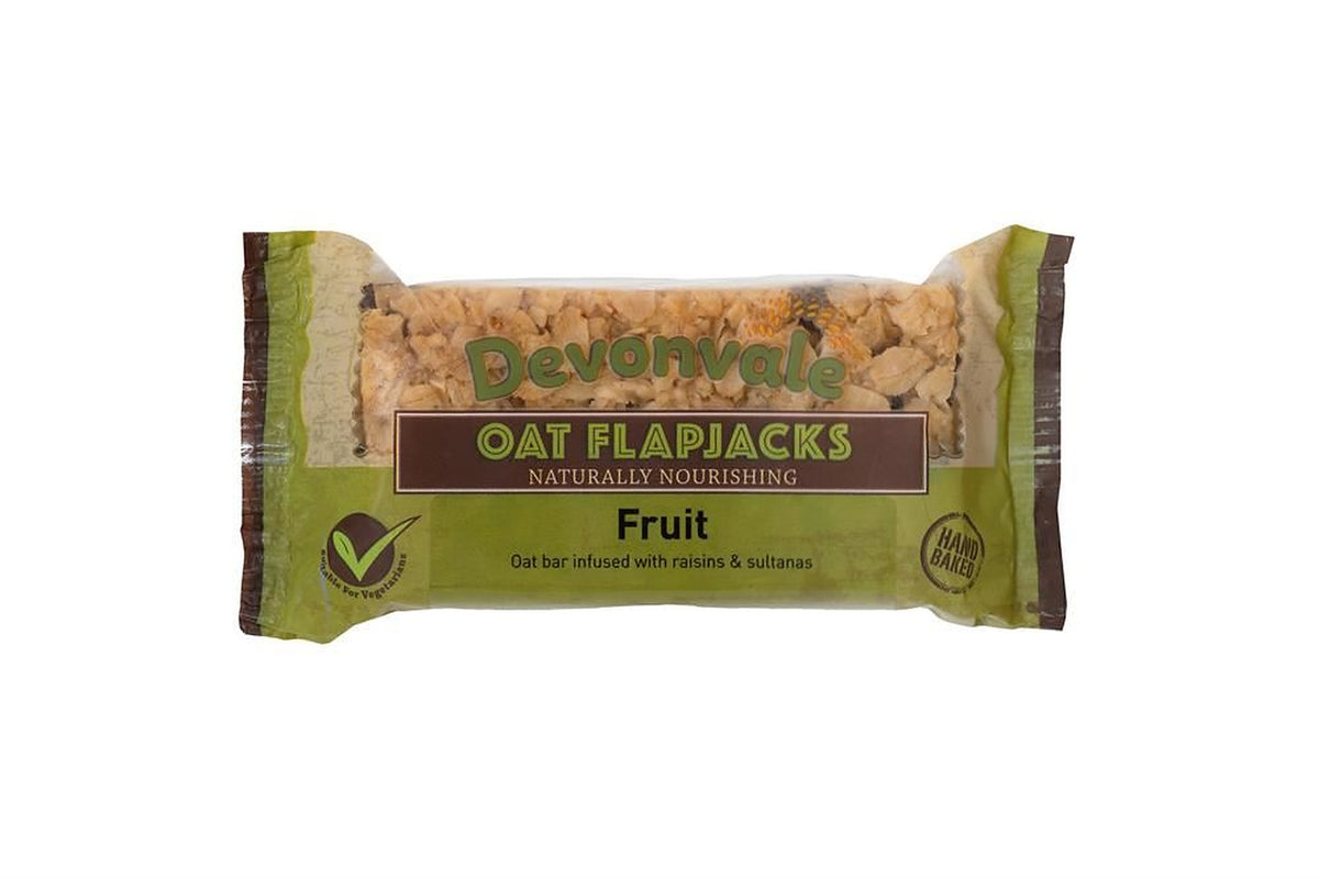 Devonvale Fruit Flapjack 95g - 24 Pack