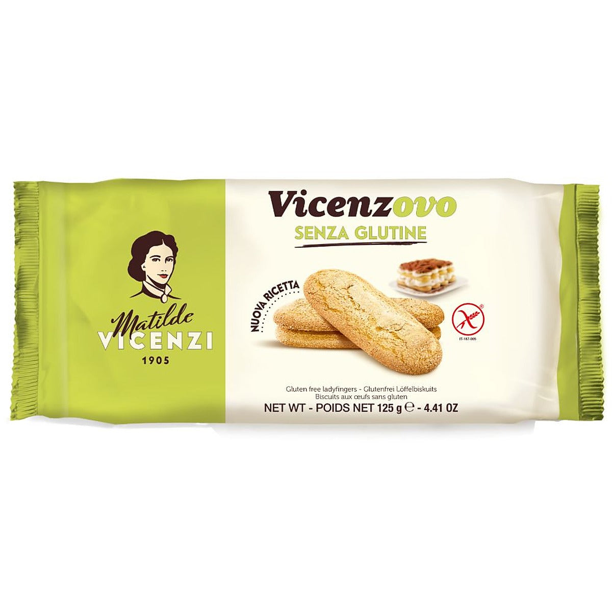Vicenzi Verona Vicenzi Gluten Free Ladyfingers 125g