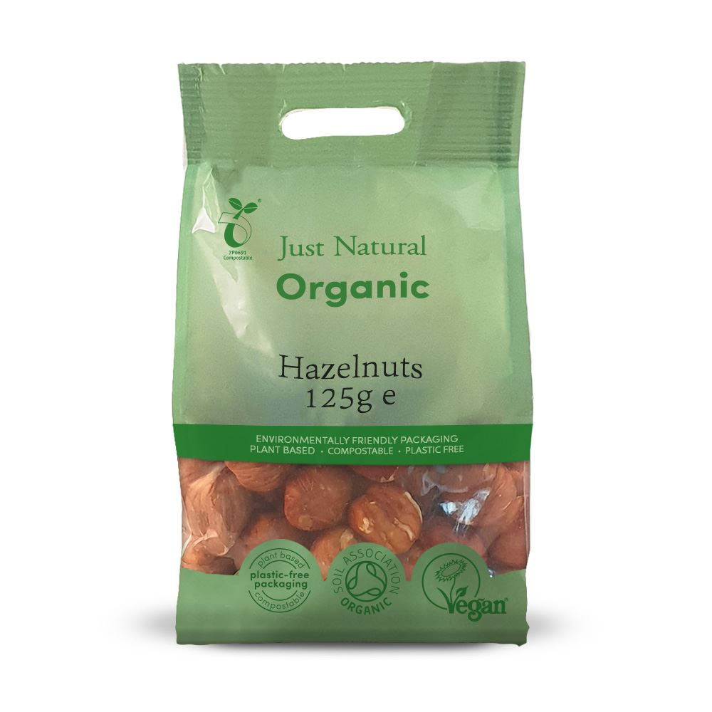 Just Natural Organic Organic Hazelnuts 125g