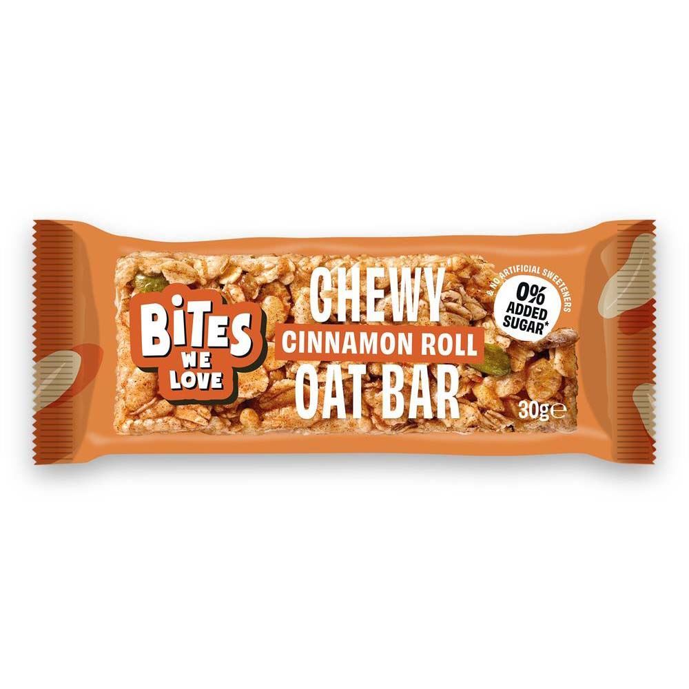 Bites We Love nnamon Roll Chewy Oat Bar 30g - 16 Pack