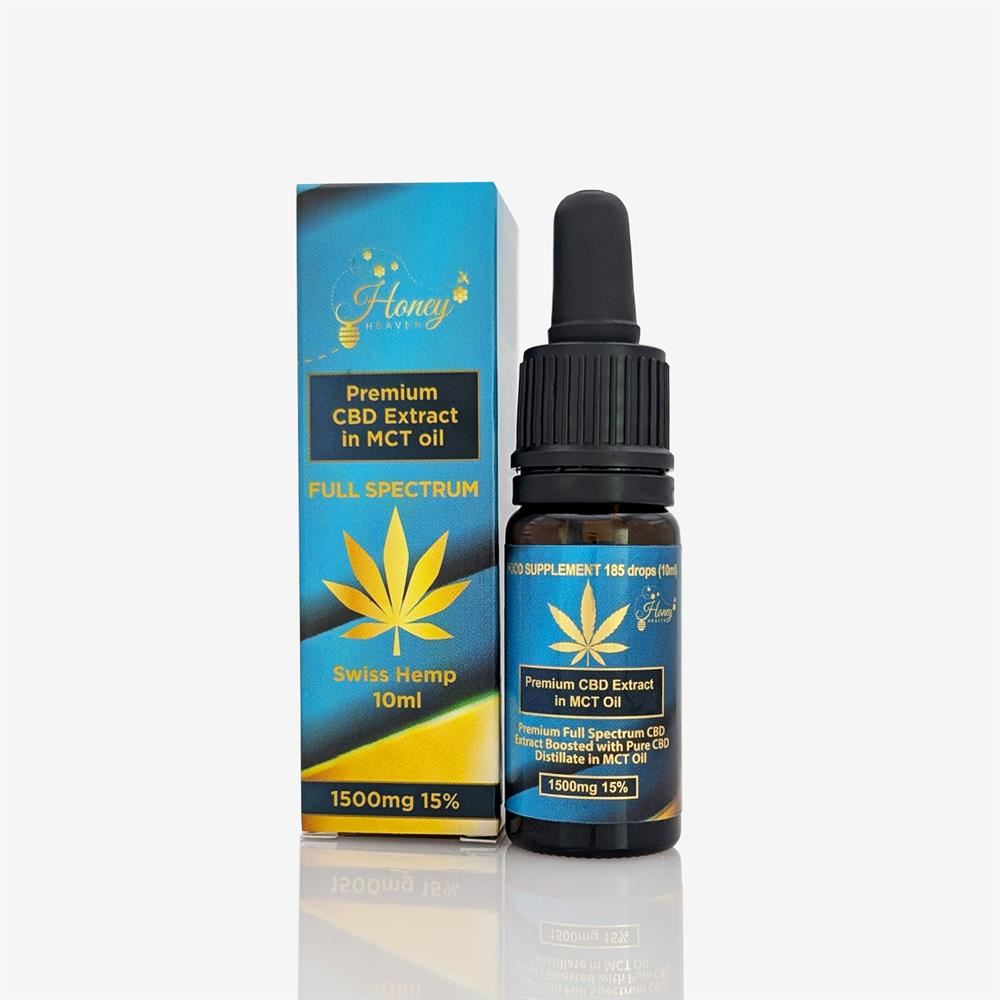 Honey Heaven Premium CBD Extract in MCT Oil 1500mg