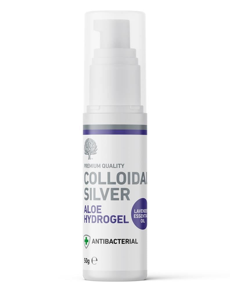 Nature's Greatest Secret Colloidal Silver Lavender & Aloe Hydrogel 50ml