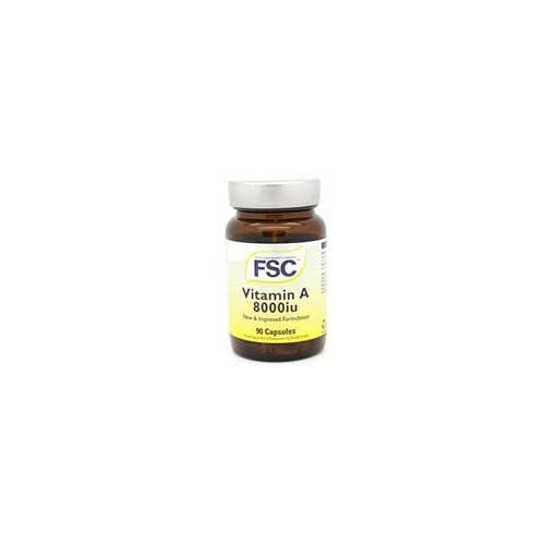 FSC Vitamin A 8000iu 90 Capsules