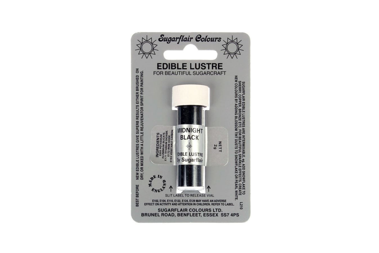 Sugarflair Edible Lustre - 2g All Shades