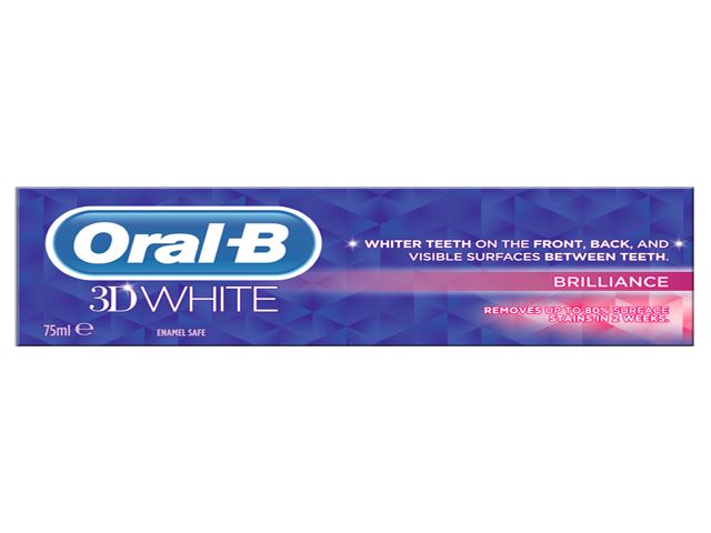 Oral-B 3D White Brilliance Toothpaste 75ml