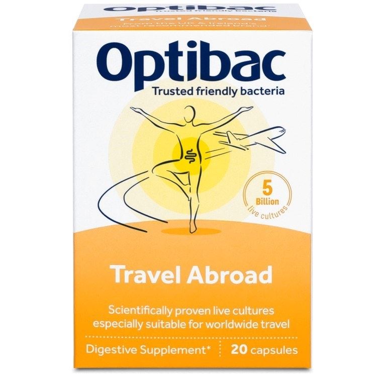 OptiBac Probiotics | Travel Abroad | 20 - 60 Capsules