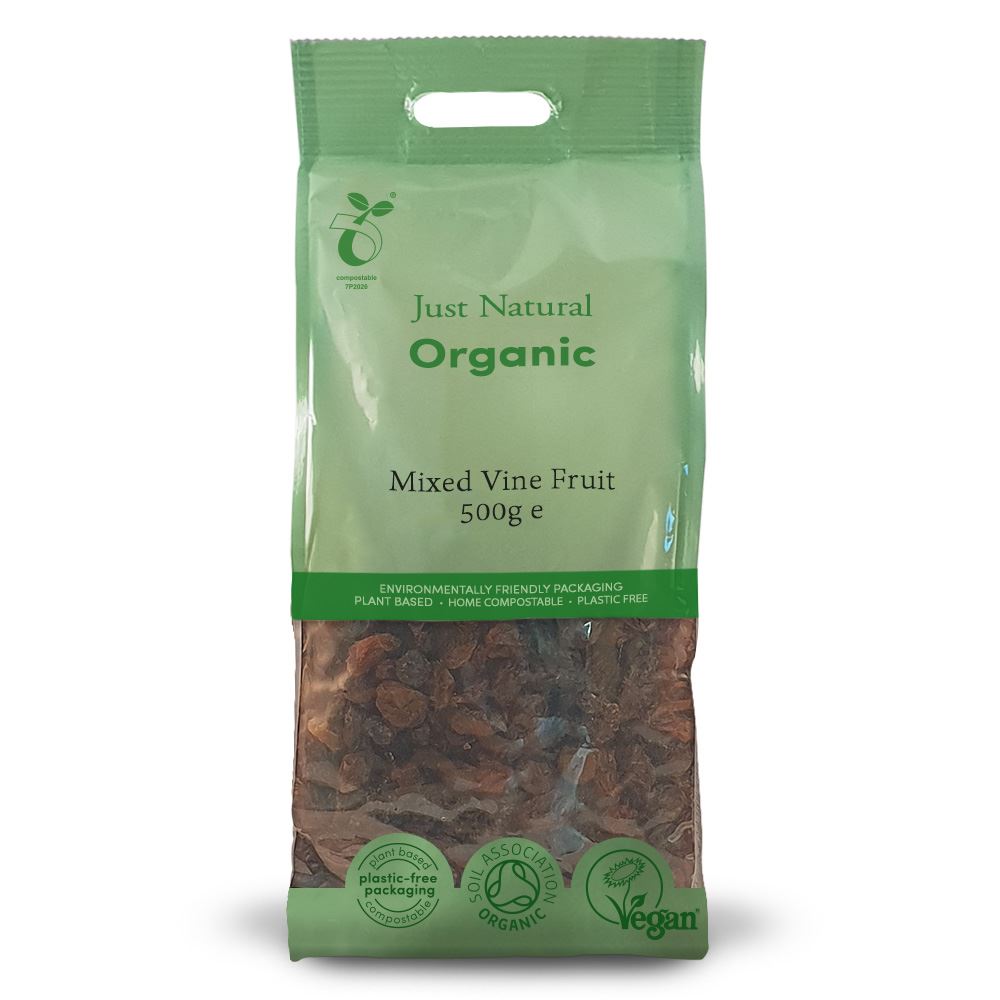 Just Natural Organic Organic Mixed Vine Fruit 500g