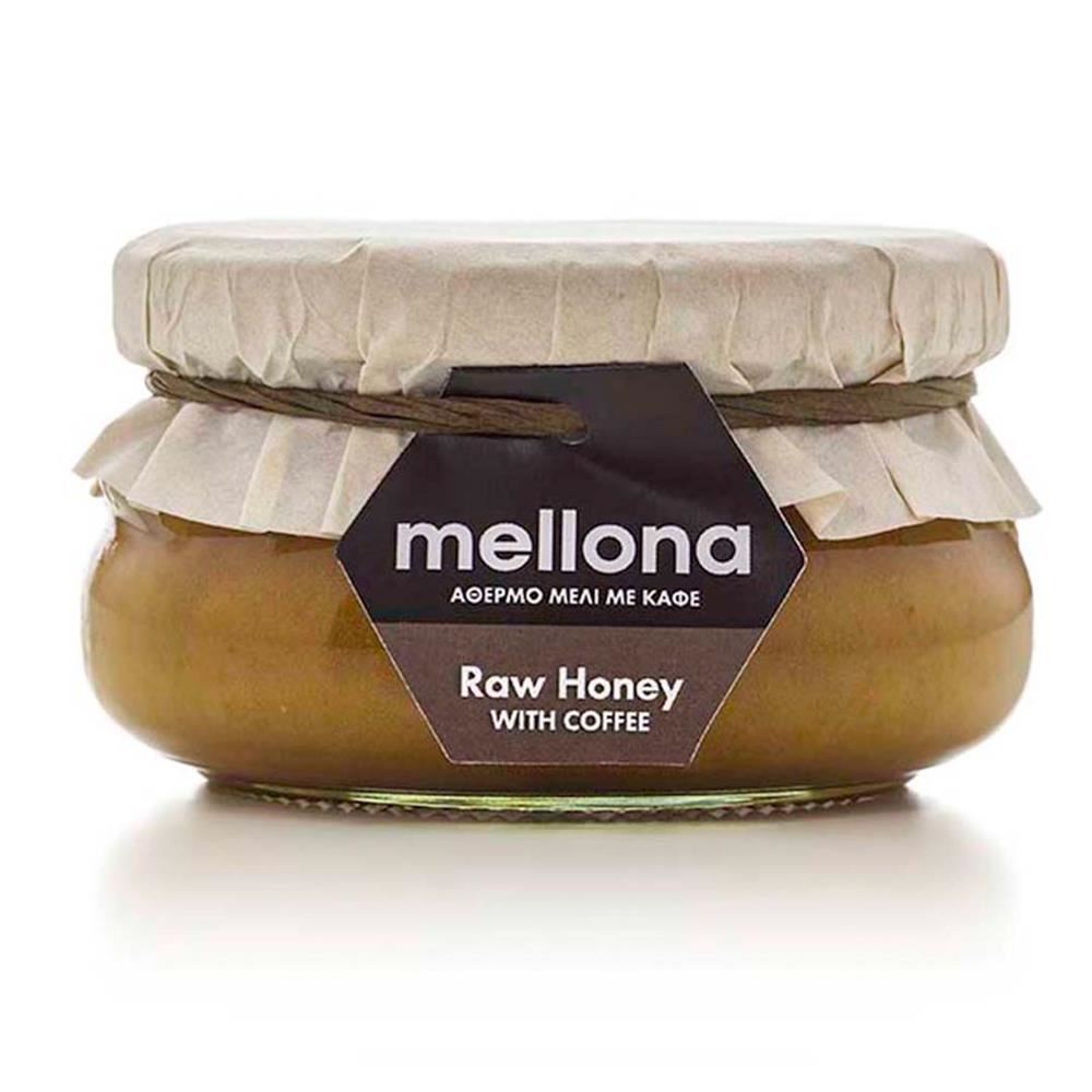 Mellona Cypriot Raw Honey with Coffee 230g