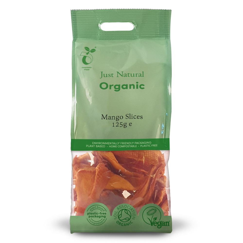 Just Natural Organic Organic Mango Slices 125g