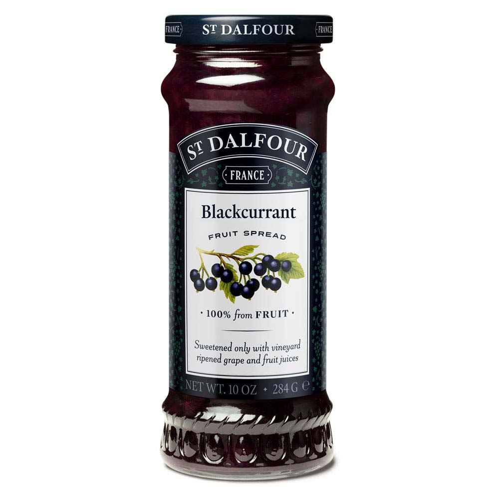 St Dalfour Blackcurrant Fruit Spread 284g