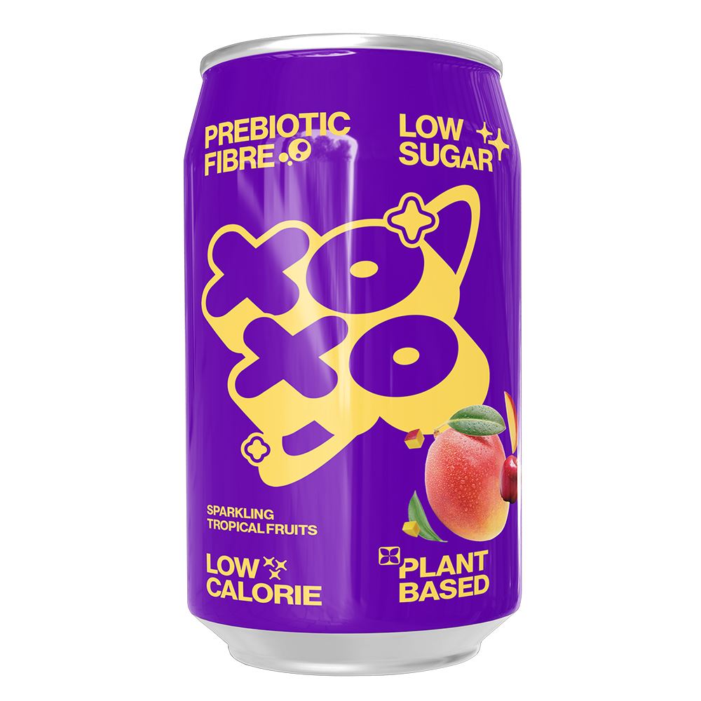 XOXO SODA Tropical Prebiotic Soda 330ml