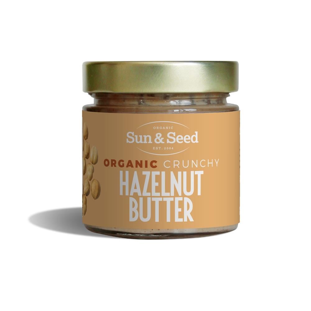 Sun and Seed Organic Hazelnut Crunchy Butter 200g