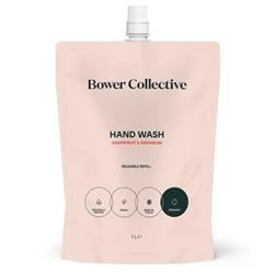 Bower Collective Grapefruit & Geranium Bower Natural Hand Wash Refill 1L