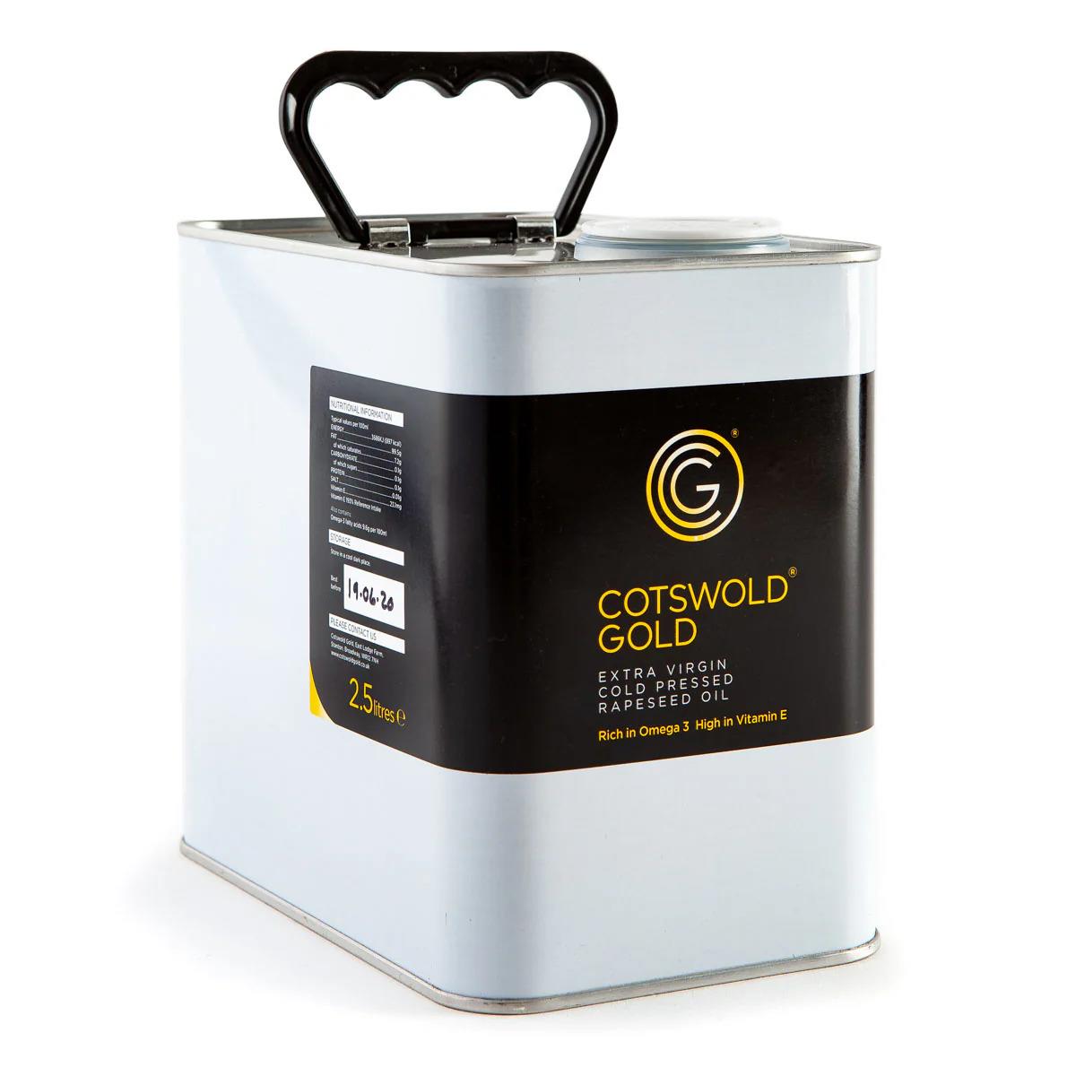 Cotswold Gold Original Rapeseed Oil 2.5L