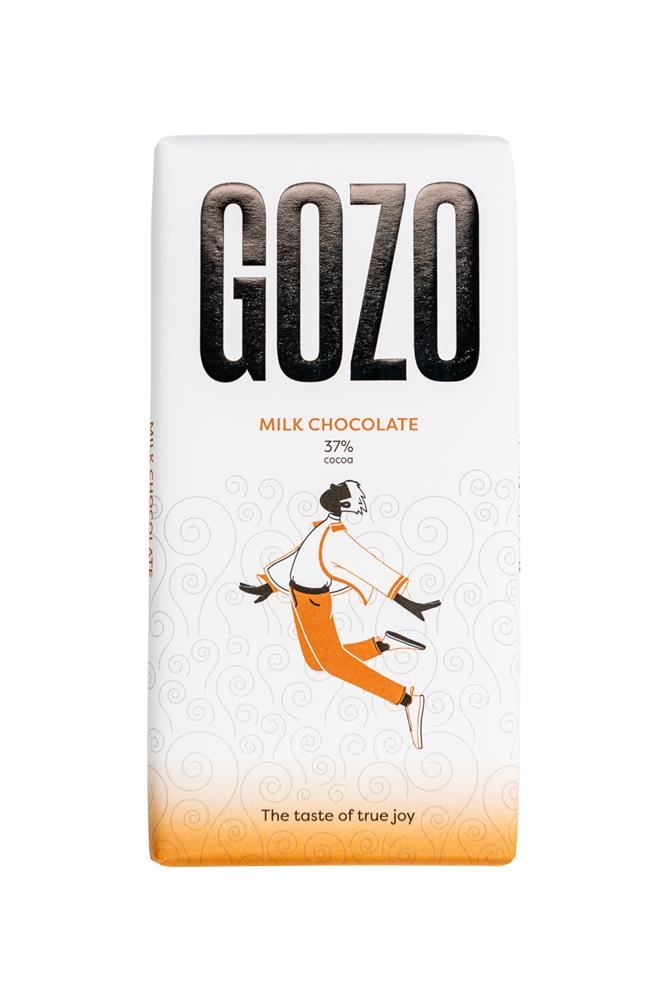 Gozo Milk Chocolate 37% Cocoa 130g