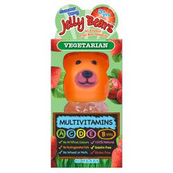 Jelly Bears Vitamin Fruit Bear Summer Berry Multivitamin 60 Gummies