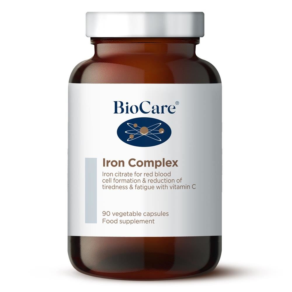 Biocare Iron Complex 200mg 90 Capsules