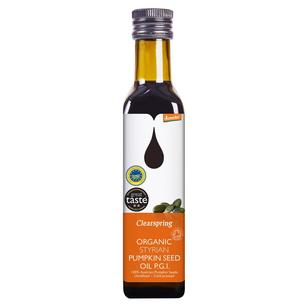 Clearspring Organic Toasted Pumpkin Seed Oil 250ml