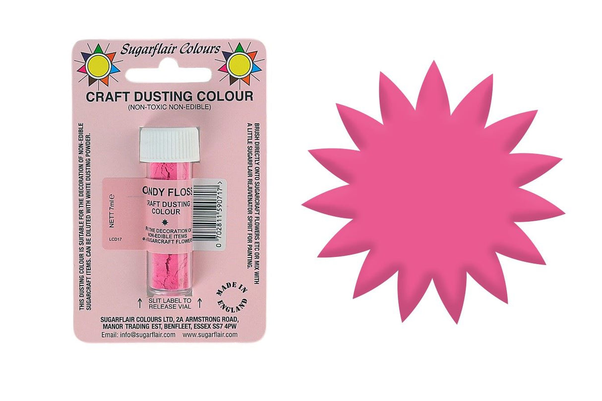 Sugarflair CRAFT DUSTING Powder Colours - 7g