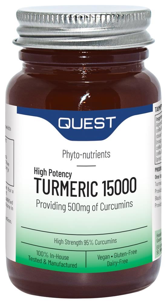 Quest TURMERIC 15000 60 Tablets