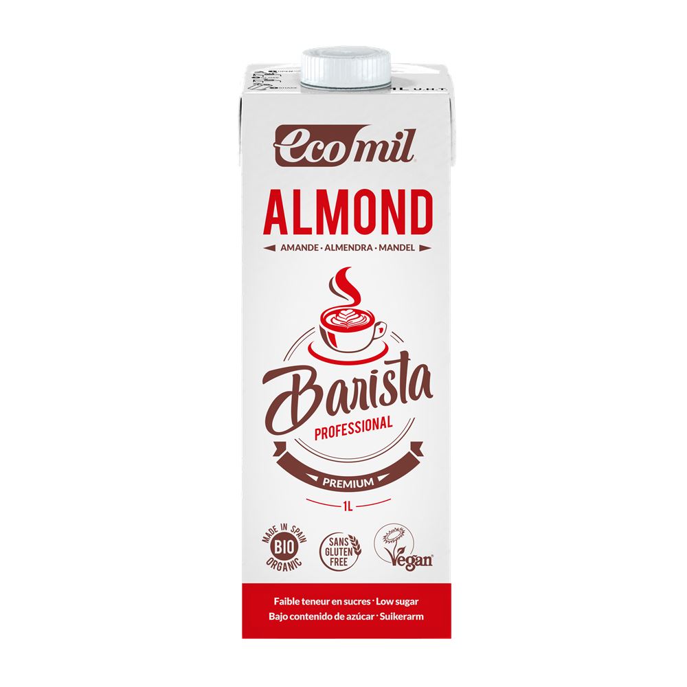 Ecomil Organic Barista Almond Drink 1L