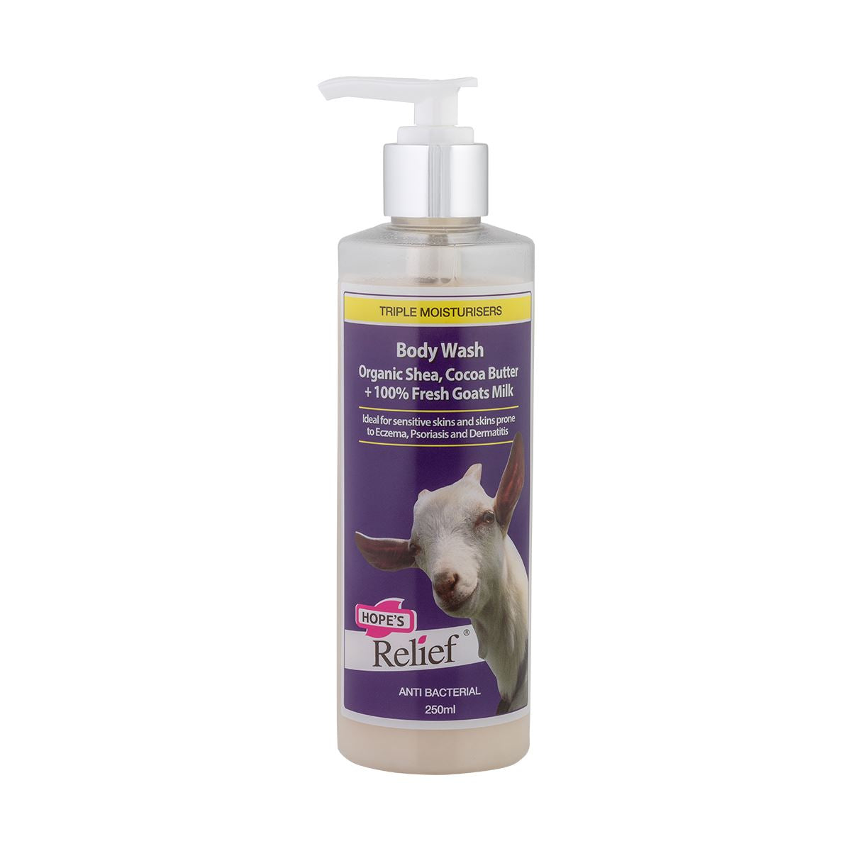 Hope's Relief Goat's Milk Body Wash - 250ml
