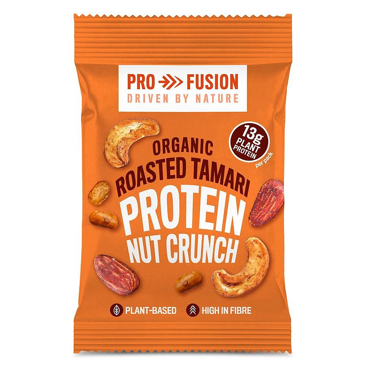 Profusion Organic Protein Nut Crunch Roasted Tamari 45g