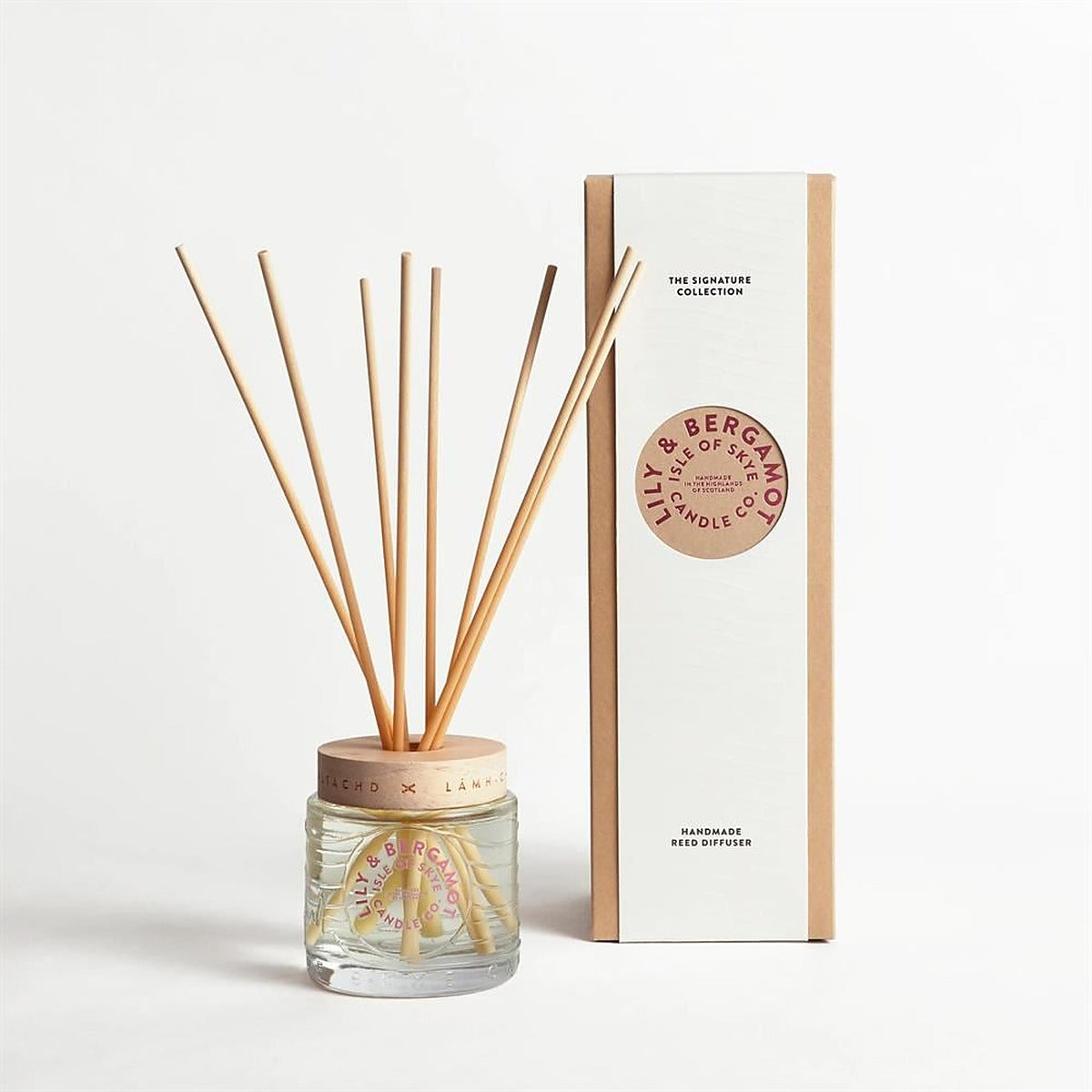 Isle of Skye Lily & bergamot Reed diffuser 27cm x 8.5cm x 8.5cm