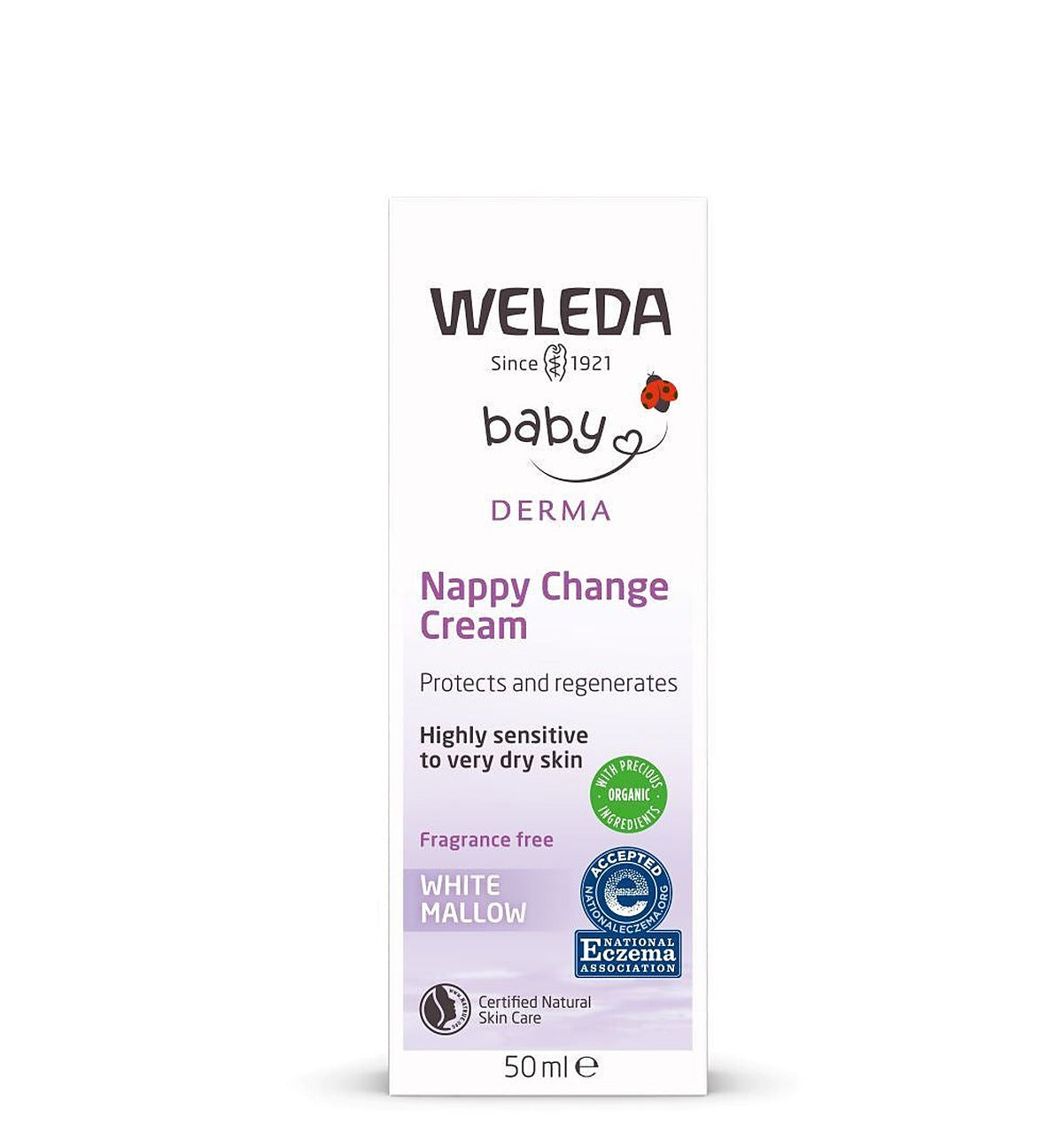 Weleda White Mallow Nappy Change Cream 50ml