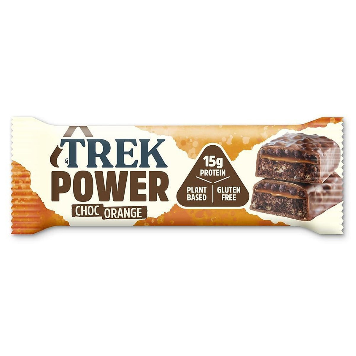 Trek Power Choc Orange 55g - 16 Pack
