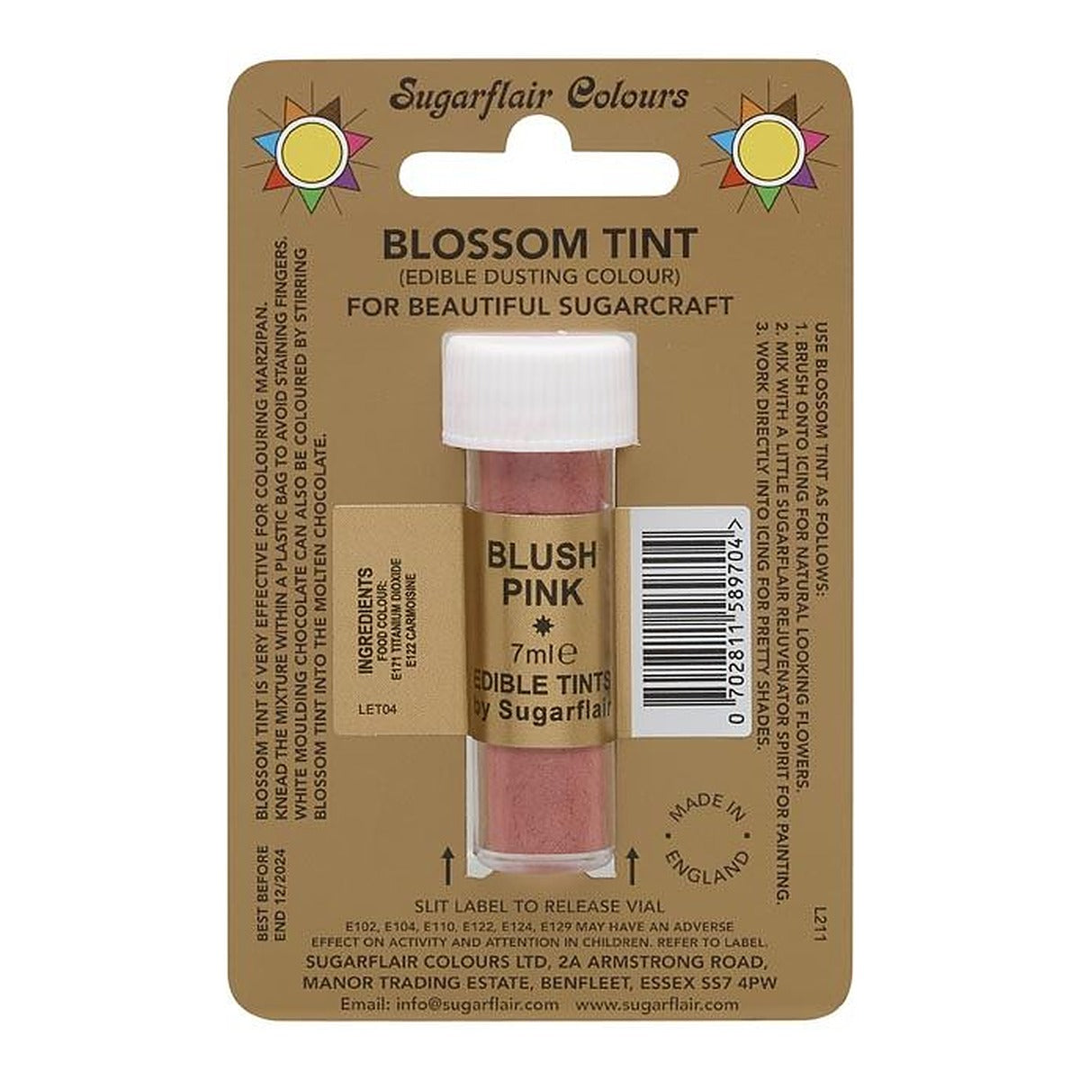 Sugarflair BLOSSOM TINT Edible Food Colour Powder - 7ml - image 47